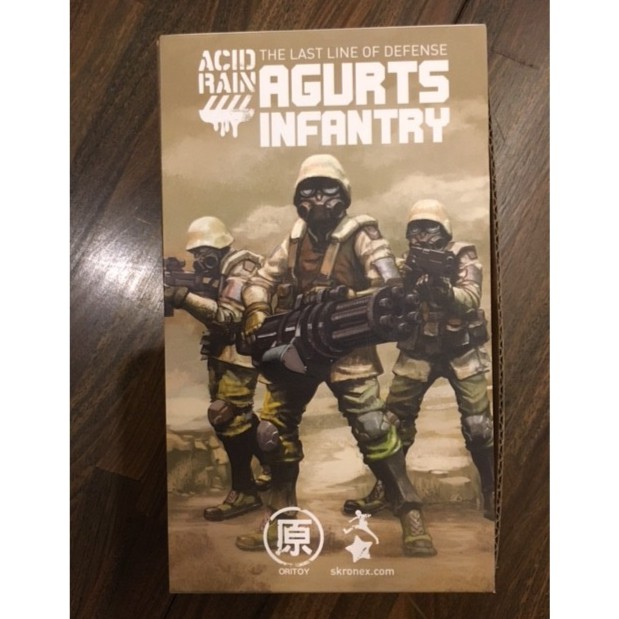 3.75吋公仔 ORITOY 酸雨戰爭 Acid Rain AGURTS Infantry 步兵 初版 配件豐富