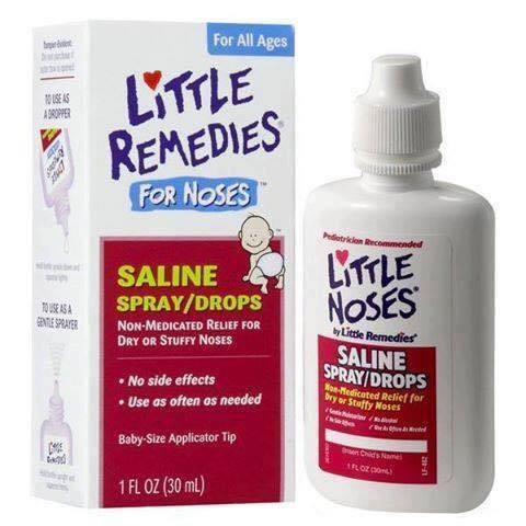 美國Little Remedies鹽水噴劑2瓶