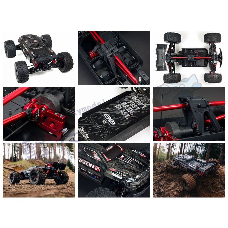 Arrma 1 5 Kraton 4wd 大腳車怪物卡車 無電裝版 Ara58 Horizon 蝦皮購物