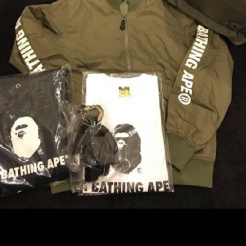 Bape 2018福袋 ma1外套 m號