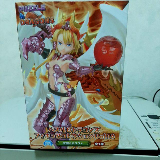 正版 日版 EIKOH 龍族拼圖 PUZZLE &amp; DRAGONS 覺醒 米涅娃 戰女神 究極進化 公仔