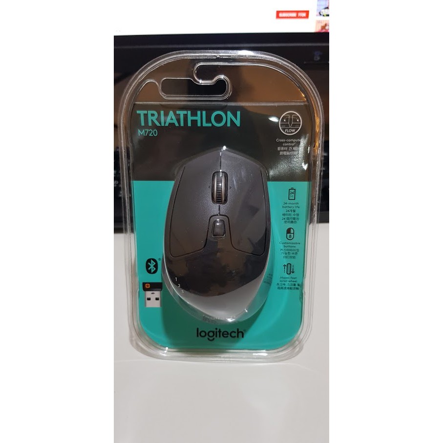 [全新] 羅技 M720 無線滑鼠 Triathlon 台灣公司貨 Logitech