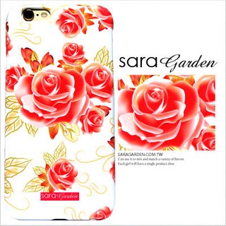 客製化 手機殼 iPhone 7 【多款手機型號提供】清新 玫瑰花 碎花 保護殼 G008 Sara Garden