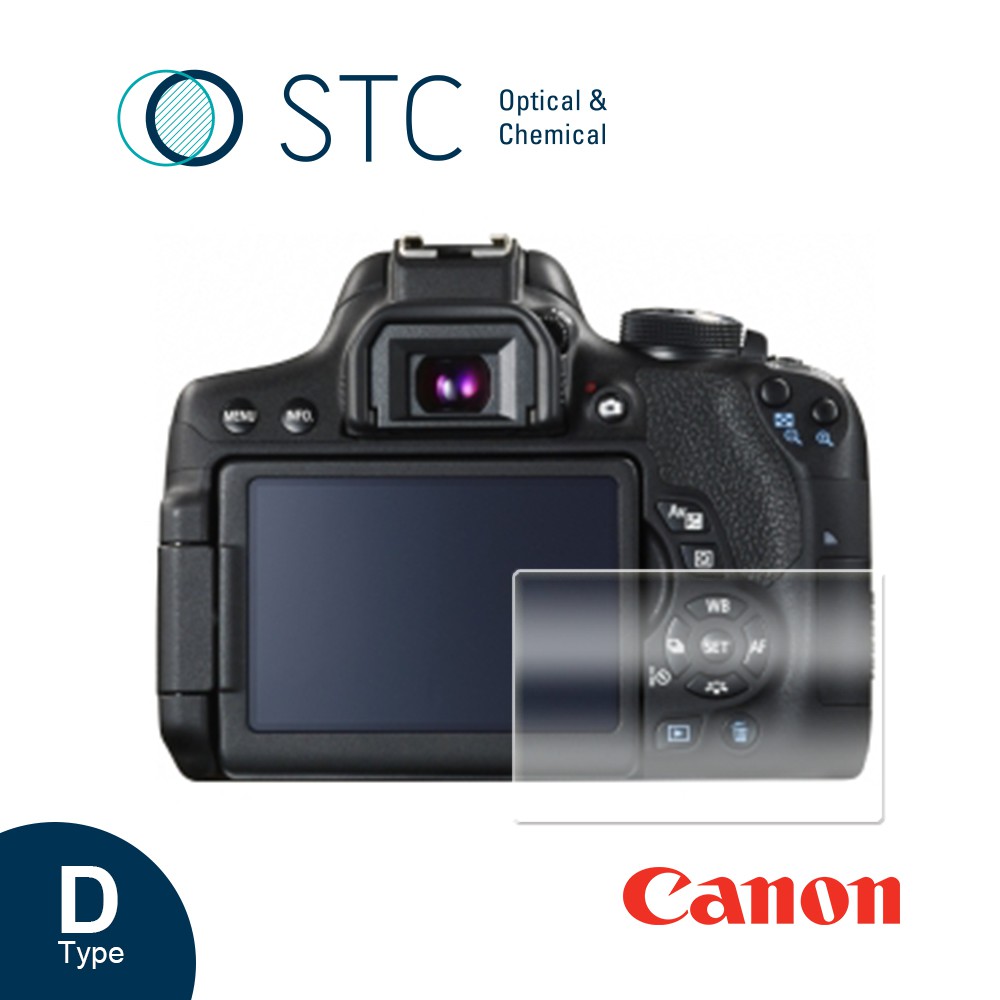 【STC】9H鋼化玻璃保護貼 專為 Canon 650D/700D/750D/760D/800D