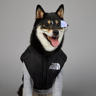 美國潮牌狗臉防風防雨狗狗大型犬冬季保暖雨衣 狗狗秋冬保暖衣服 寵物棉服 寵物衝鋒衣 狗狗保暖馬甲背心 狗狗棉衣
