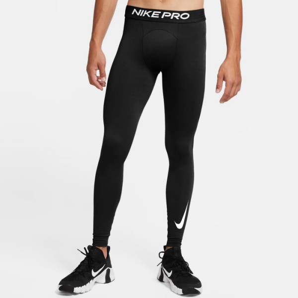 【豬豬老闆】NIKE Pro 黑色 長褲 緊身褲 內搭 休閒 運動 慢跑 訓練 男款 CU4962-010