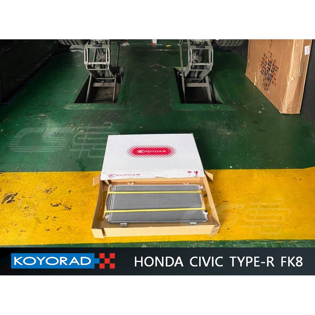 【KOYORAD】 HONDA CIVIC TYPE-R FK8 日本 引擎冷排- CD081151  JK總代理