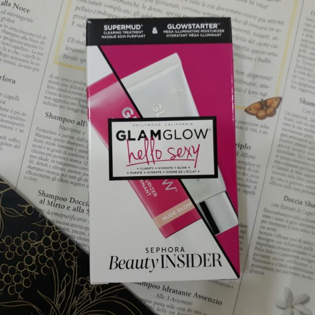 GLAMGLOW毛孔緊緻礦泥面膜＆美肌發光霜