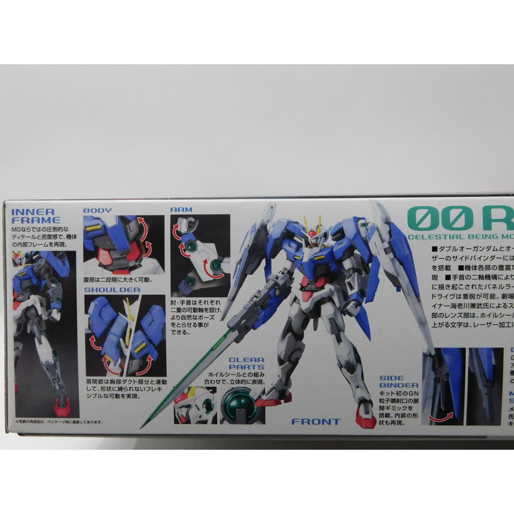土城三隻米蟲BANDAI 組裝模型MG版1/100 OO RAISER 強化模組00鋼彈 