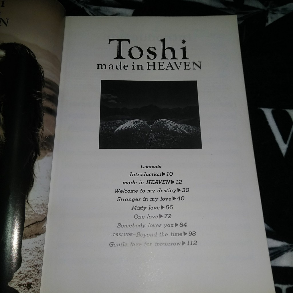 Toshi Made In Heaven專輯團譜 Toshl X Japan X Japan 樂譜寫真歌詞 蝦皮購物
