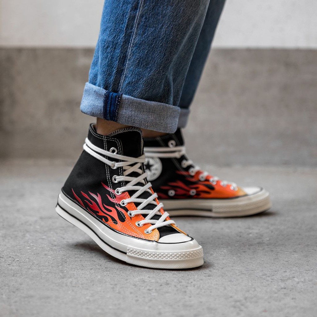 【R-Man】 Converse 1970 帆布鞋 Chuck Taylor 1970s 火焰 高筒 165024C