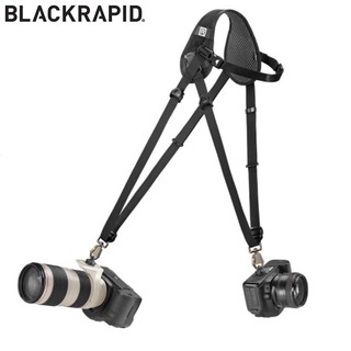 又敗家@美國Blackrapid雙機單眼相機減壓背帶Hybrid Breathe兩機減壓相機背帶雙槍相機揹帶雙槍背帶雙槍揹帶適婚攝出國旅遊相機肩背帶