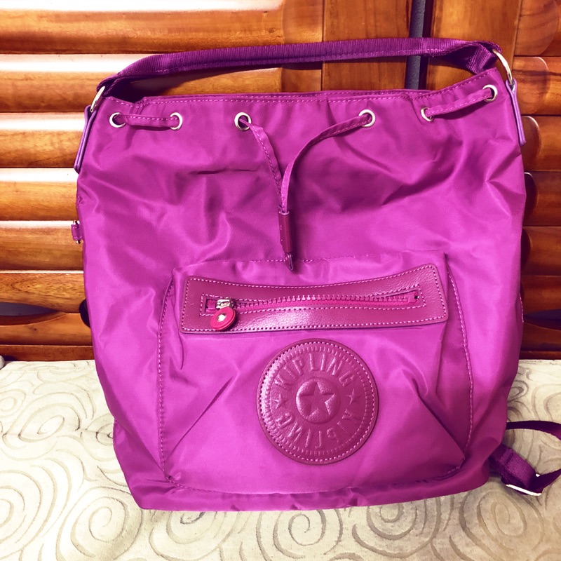 Kipling  三用包  後背包 手提包 斜背包   容量大  媽媽包 水桶包