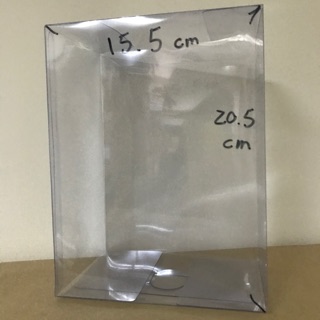 Fion📃特價-透明公仔盒(寬盒)-尺寸15.5x10.5x高20.5cm-保護盒/透明盒/塑膠盒/公仔塑膠盒/公仔