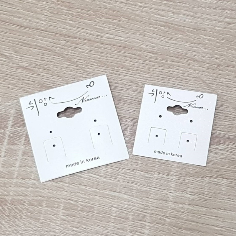 配件材料 韓國耳環卡(掛式 洞式 4孔)