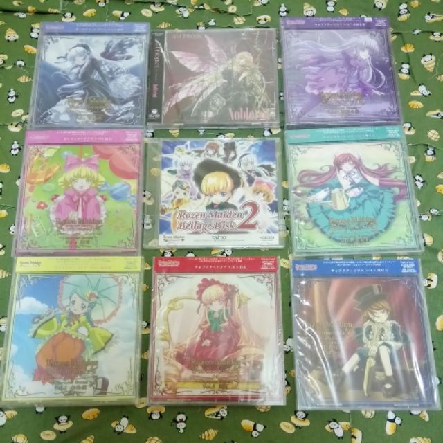 薔薇少女真紅日版cd 動漫新品絕版品珍藏盤水銀燈薔薇水晶金絲雀翠星