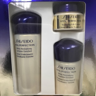 全新 SHISEIDO 資生堂 全效抗痕3件組 全效抗痕白金霜 亮采賦活露 全效抗痕 亮采賦活乳