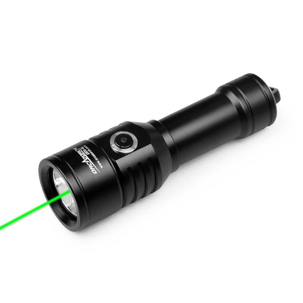 ORCATORCH D570-GL 二合一潛水燈 1000流明 手電筒 綠外線 綠色雷射
