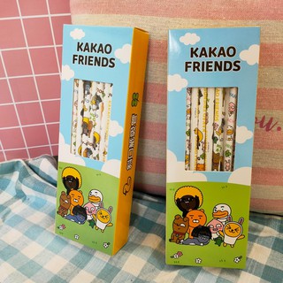 💗正版現貨💗Kakao Friends 斜口紙吸管 紙吸管 環保吸管 一次性吸管 彩色吸管 居家 食品級 吸管 萊恩