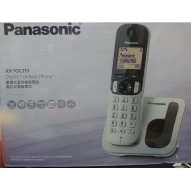 Panasonic 無線電話 KX-TGC210TW