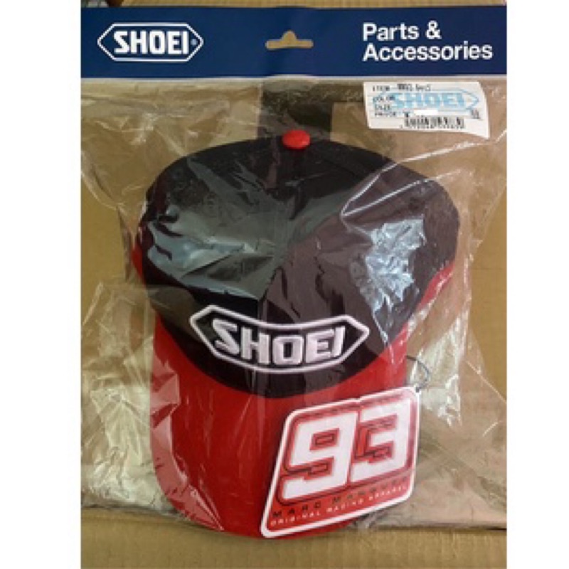 日本SHOEI 原廠公司貨MM93限定 全新未拆封 日本SHOEI 帽子 鴨舌帽 彎沿帽 休閒帽 原廠正品
