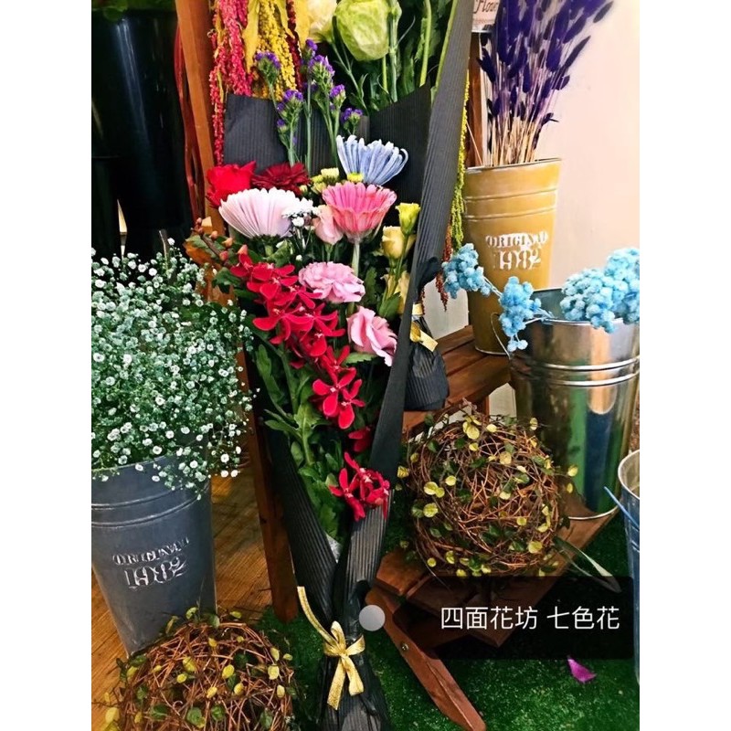 四面佛中和四面佛代客還願許願七色花束 蝦皮購物