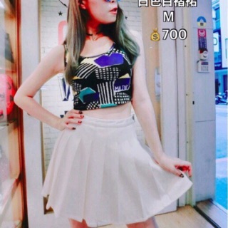 二手 S Major made 短版上衣 無袖背心 MJR 小可愛