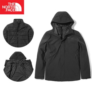 【The North Face 美國】男款DV Primaloft 兩件式外套 黑/北臉外套/NF0A4NANJK3