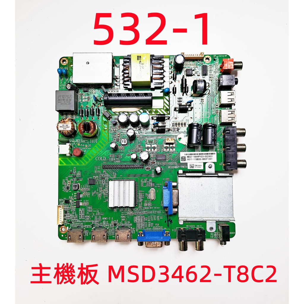 液晶電視 歌林 Kolin KLT-40EE01 主機板 MSD3463-T8C2