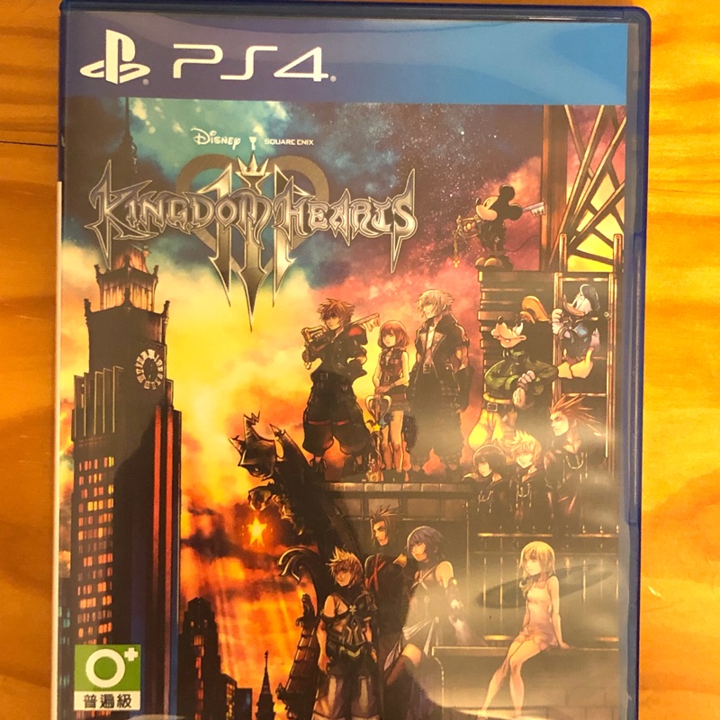 PS4 二手9.5成新 王國之心3 中文版