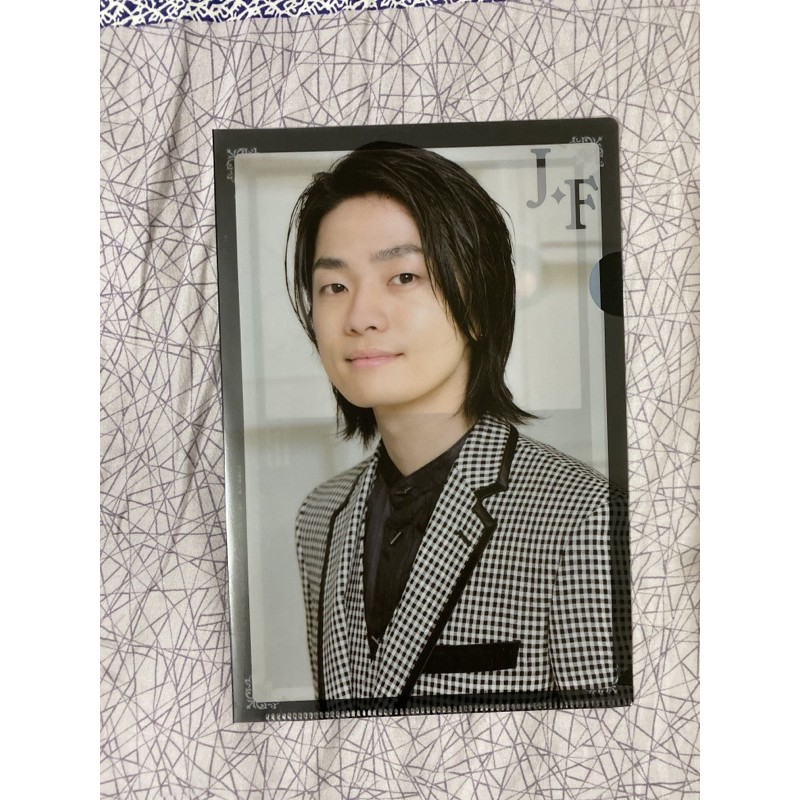 現貨日本雜誌福山潤絕版雙面l型資料夾 蝦皮購物