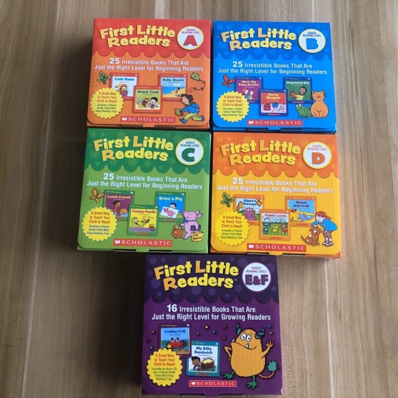 全新 First Little Readers兒童認知啓蒙，學習英文入門 A-F級 支持小達人點讀筆