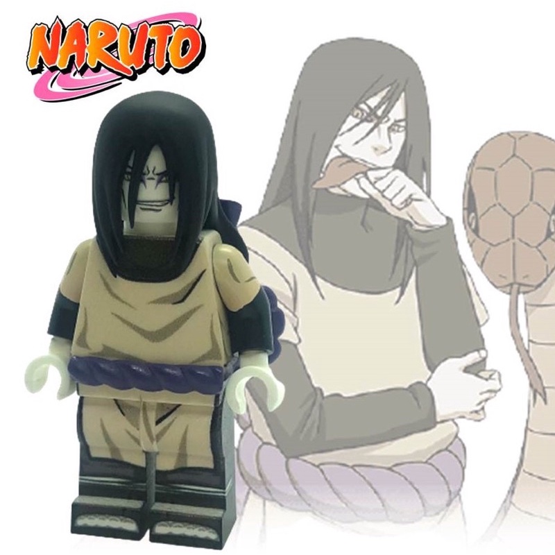 Lego 樂高第三方全新feelings Fl 火影忍者三忍大蛇丸naruto Lego 蝦皮購物