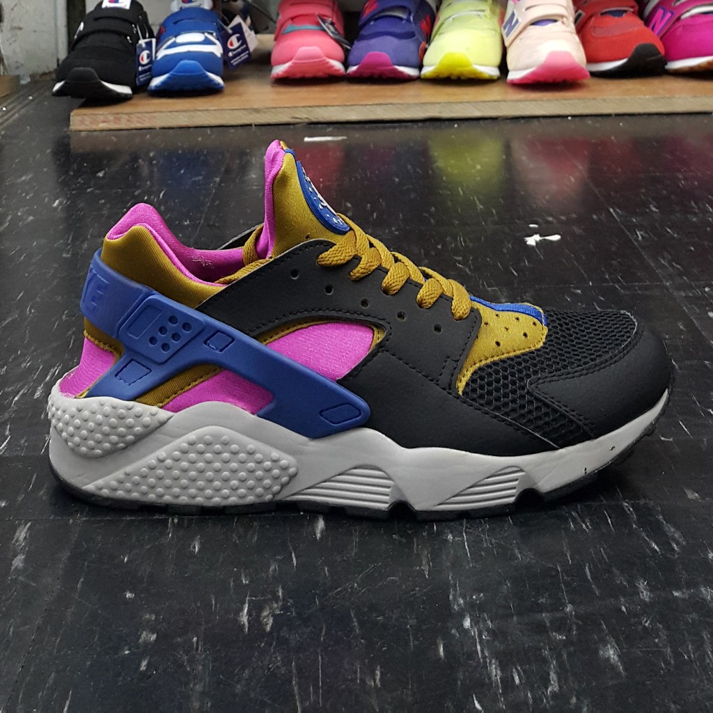 NIKE AIR HUARACHE 武士鞋 黑色 灰色 棕色 桃紅色 藍色 日版 慢跑鞋 318429-011