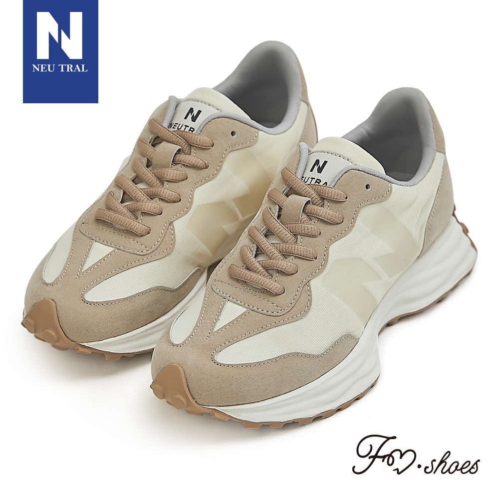 FMSHOES NeuTral 防潑水德訓慢跑鞋 奶茶色