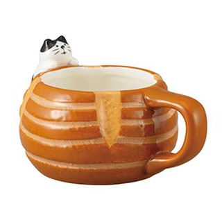 現貨💖日本 DECOLE concombre 馬克杯 貓咪 吐司 法國麵包貓 陶瓷 湯杯 水杯 杯子 咖啡杯 禮物