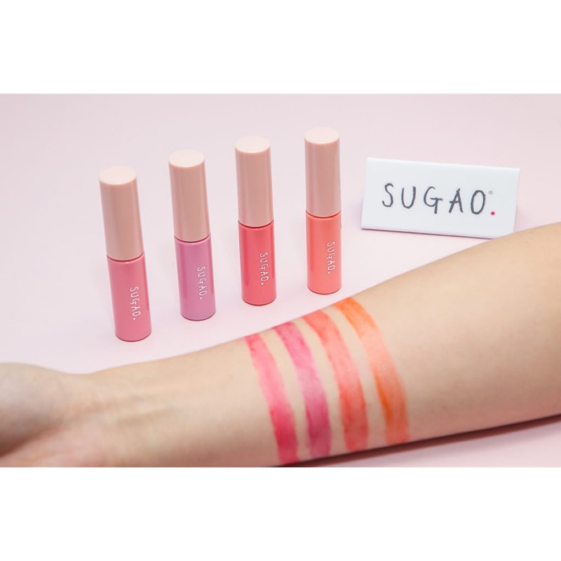 Sugao Qq 果凍感唇釉杏桃粉橘 蝦皮購物