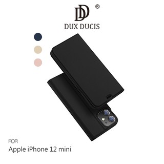 DUX DUCIS iPhone 12 mini SKIN Pro 皮套 插卡 支架可立掀蓋 廠商直送
