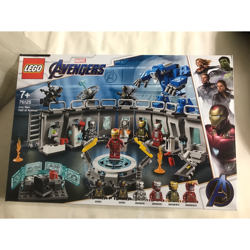 樂高 76125 復仇者聯盟 鋼鐵人 基地 正版 現貨台北市可面交 lego avengers iron man 禮物