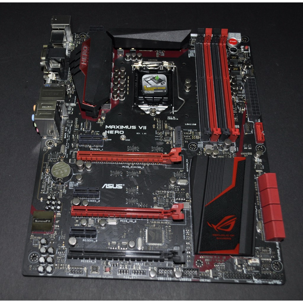 保內換回！ROG 華碩Maximus VII Hero (1150 Z97 DDR3 SATA3 USB3.0 M.2)