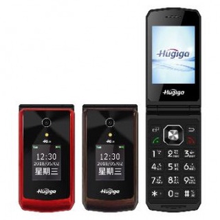全新未拆封 Hugiga L66 2.8寸 4G 摺疊手機 老人機 原廠公司貨