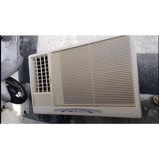 二手中古冷氣，三洋1.6噸窗型冷氣，4.1KW，寬65cm高41cm型號：SA-L405H保固三個月