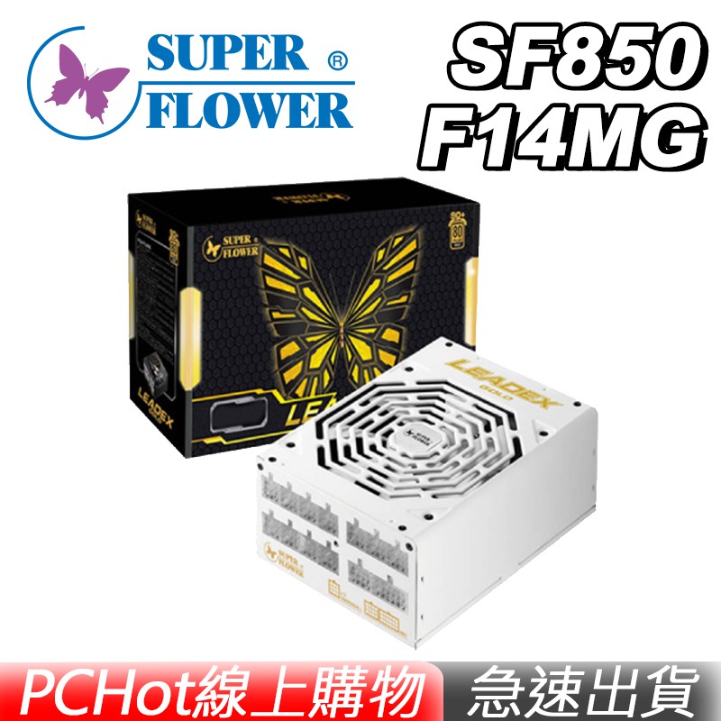 振華 Leadex Gold 850W MG 金牌 80+ 全日系 電源供應器 POWER