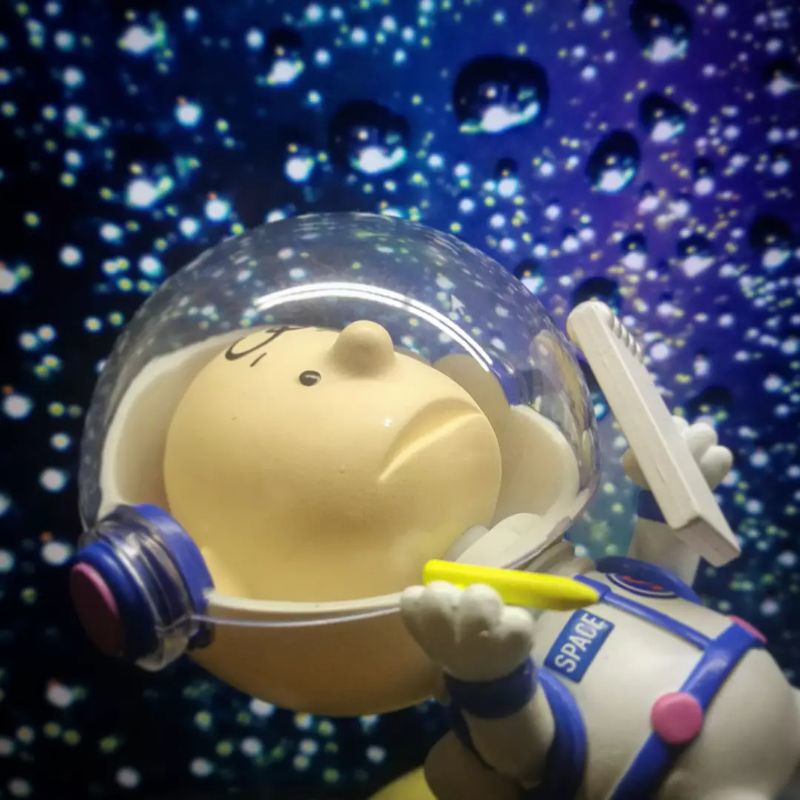 【出清】POPMART泡泡瑪特 史努比太空系列  查理布朗 手辦 盲盒玩具