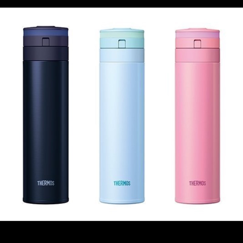 THERMOS 膳魔師】不鏽鋼真空保溫瓶0.45L/0.35L(JNS-450-BK/P/BL)