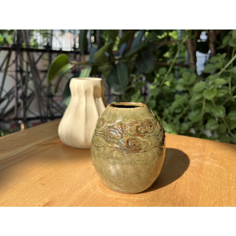 手捏陶 陶器花器手做陶器皿陶土 蝦皮購物