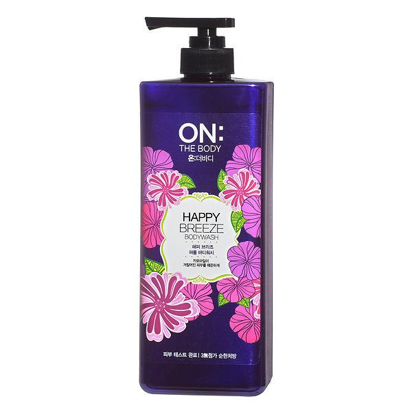 *COIN BABY*全新ON THE BODY 快樂微風香水沐浴乳 900ml 清新玫瑰花和紫羅蘭淡雅芳香特價179元