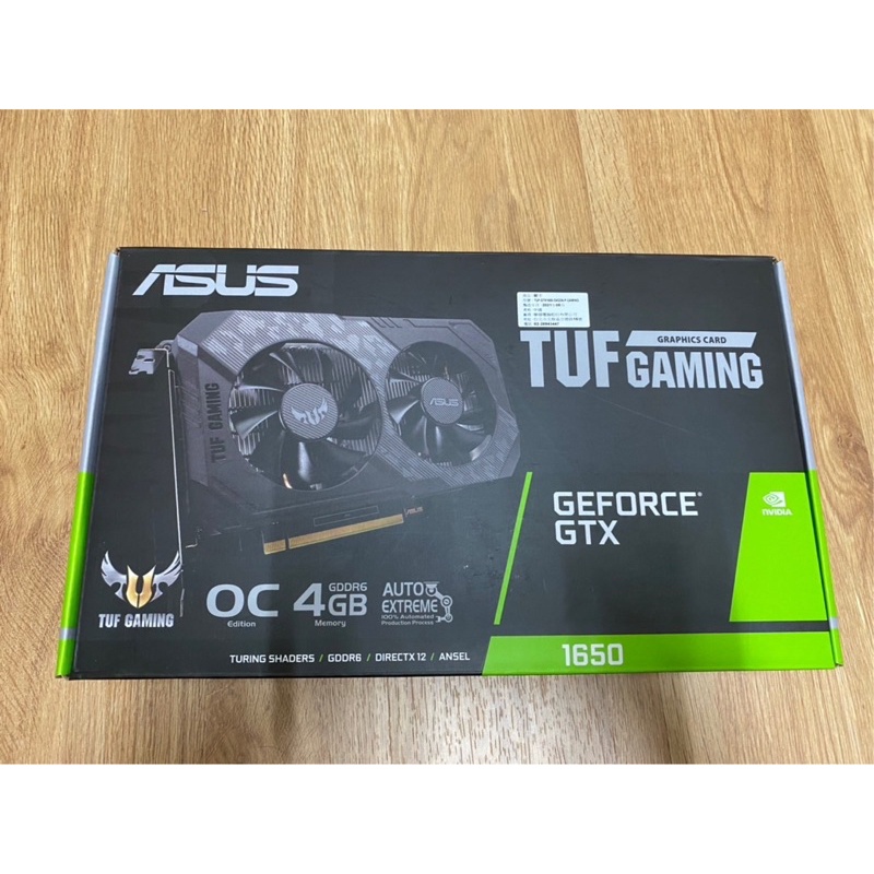 ASUS TUF Gaming GeForce® GTX 1650 4GB GDDR6