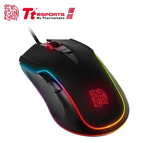 Tt eSPORTS 曜越 奈諾司 RGB 電競滑鼠 現貨 廠商直送