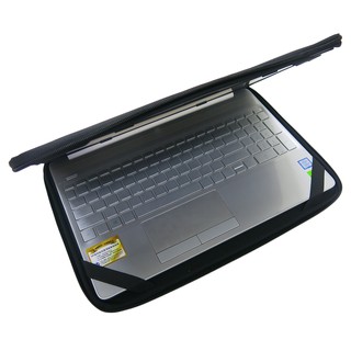 【Ezstick】HP 15S-du 15S-du0048TX 三合一超值防震包組 筆電包 組 (15W-S)
